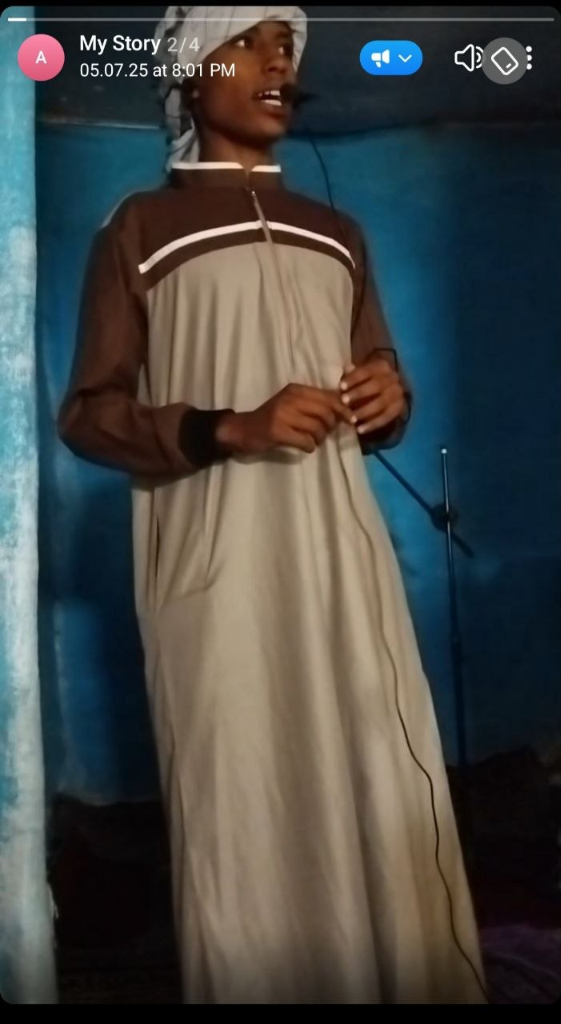 Imran delivering community Dawa education & moral knowledge